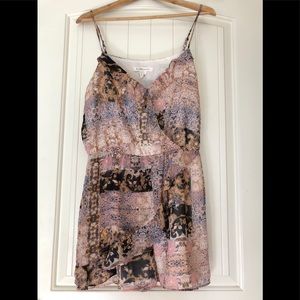 BCBG Generation printed romper.